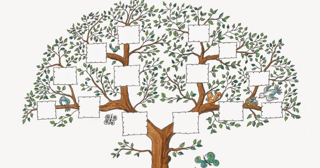 Plantilla árbol genealógico 【¡Crea el tuyo!】 Te enseñamos